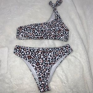 cheetah print bikini